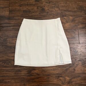 Abercrombie & Fitch White Mini Skirt - NEVER WORN